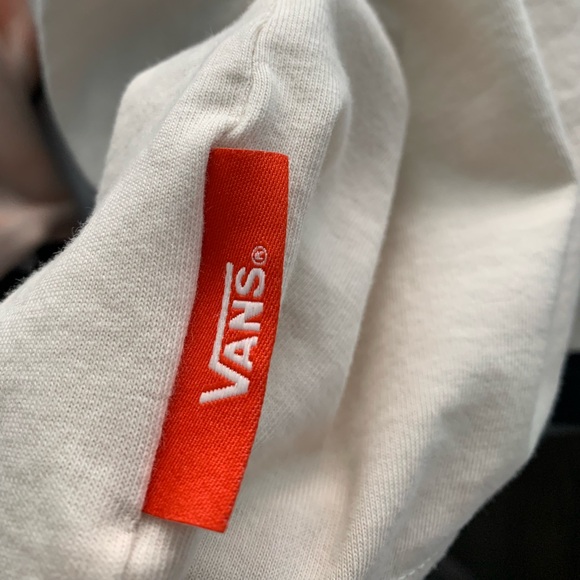 Cream t-shirt Vans x Napapijri size XL long sleeve - Picture 4 of 8